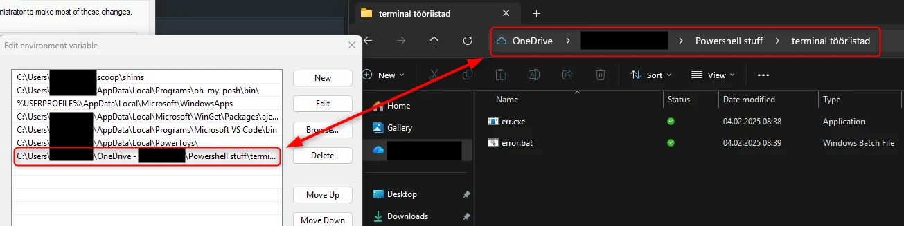 "Environment Variable"